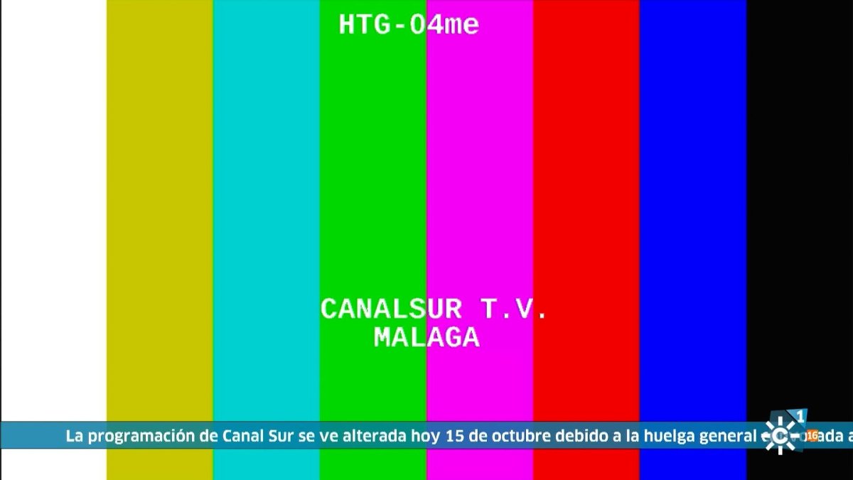Canal Sur Suspende Su Emisión Por La Huelga General En Apoyo A Palestina