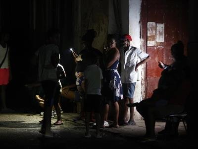 Apagones En Cuba Afectarán Casi El 60 &#37; Del Territorio