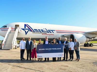 AILA supera las 100,000 toneladas de carga