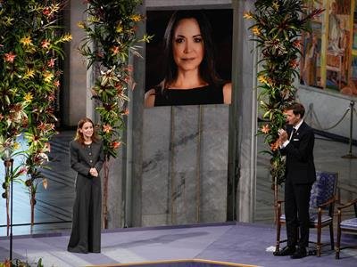 En Directo: María Corina Machado Burla El Cerco De Maduro Y Recibe El Nobel