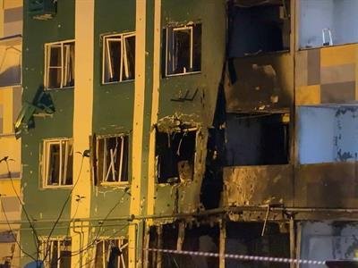 Drones Ucranianos Alcanzan Edificio Residencial En Rusia