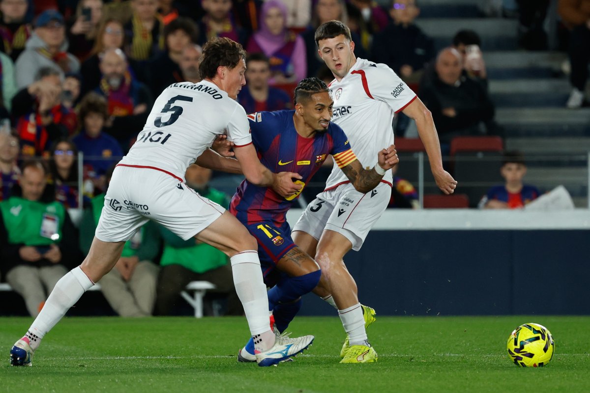 Pedri dirige y Raphinha ejecuta en el Barça de Flick