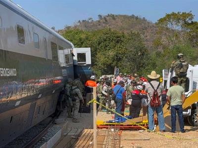 13 Muertos Y 98 Heridos Por Accidente Ferroviario En El Sur De México