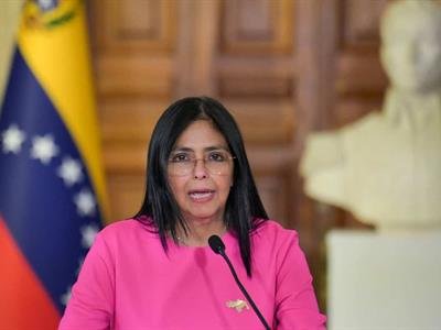 Delcy Rodríguez, Encargada De Una Venezuela Bajo Lupa De Trump