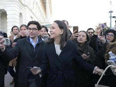 María Corina Machado espera algún día ser presidenta de Venezuela