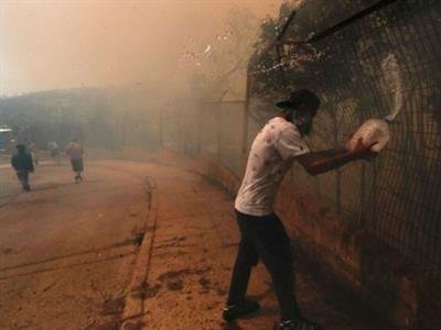 Chile lucha contra incendios que avanzan hacia el sur del país