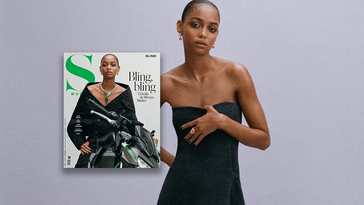 Nuevo número de S Moda: Blésnya Minher, el brillo de una modelo única