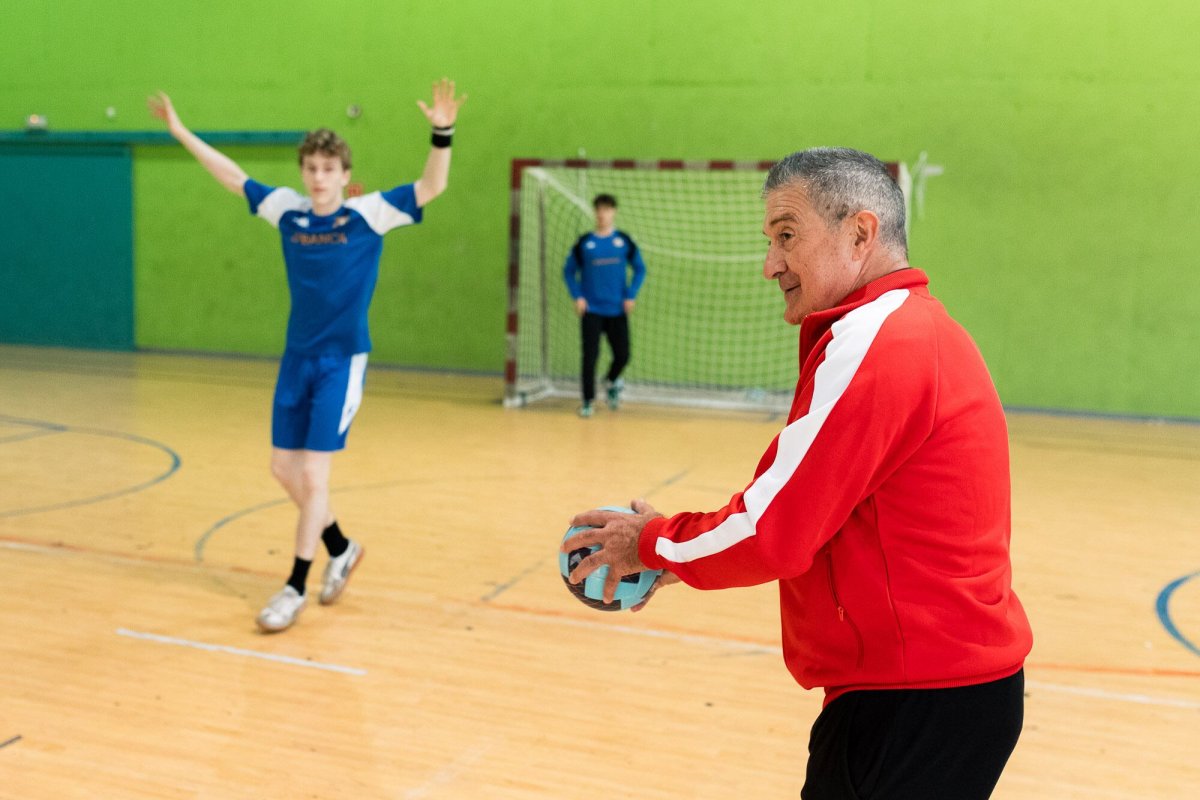 Las clases particulares de balonmano de Manolo Cadenas