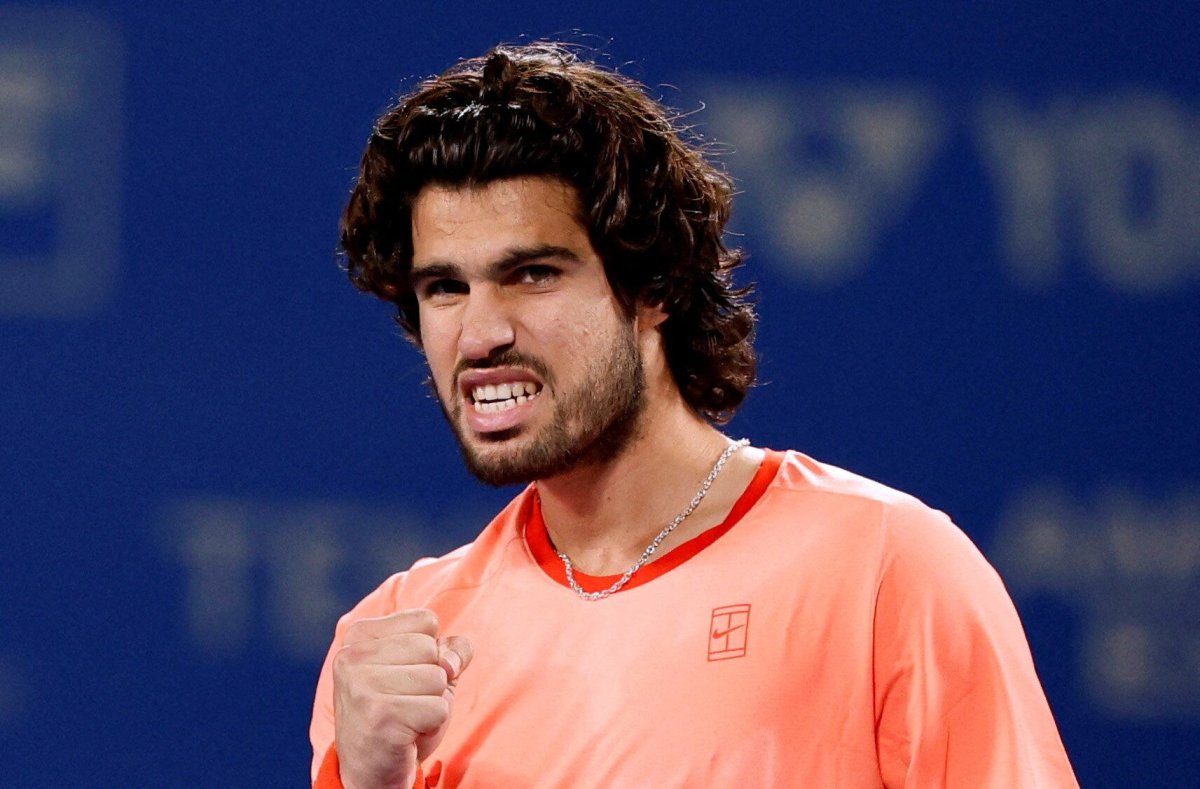 Carlos Alcaraz - Jiri Lehecka en directo, la final del ATP de Tokio en vivo
