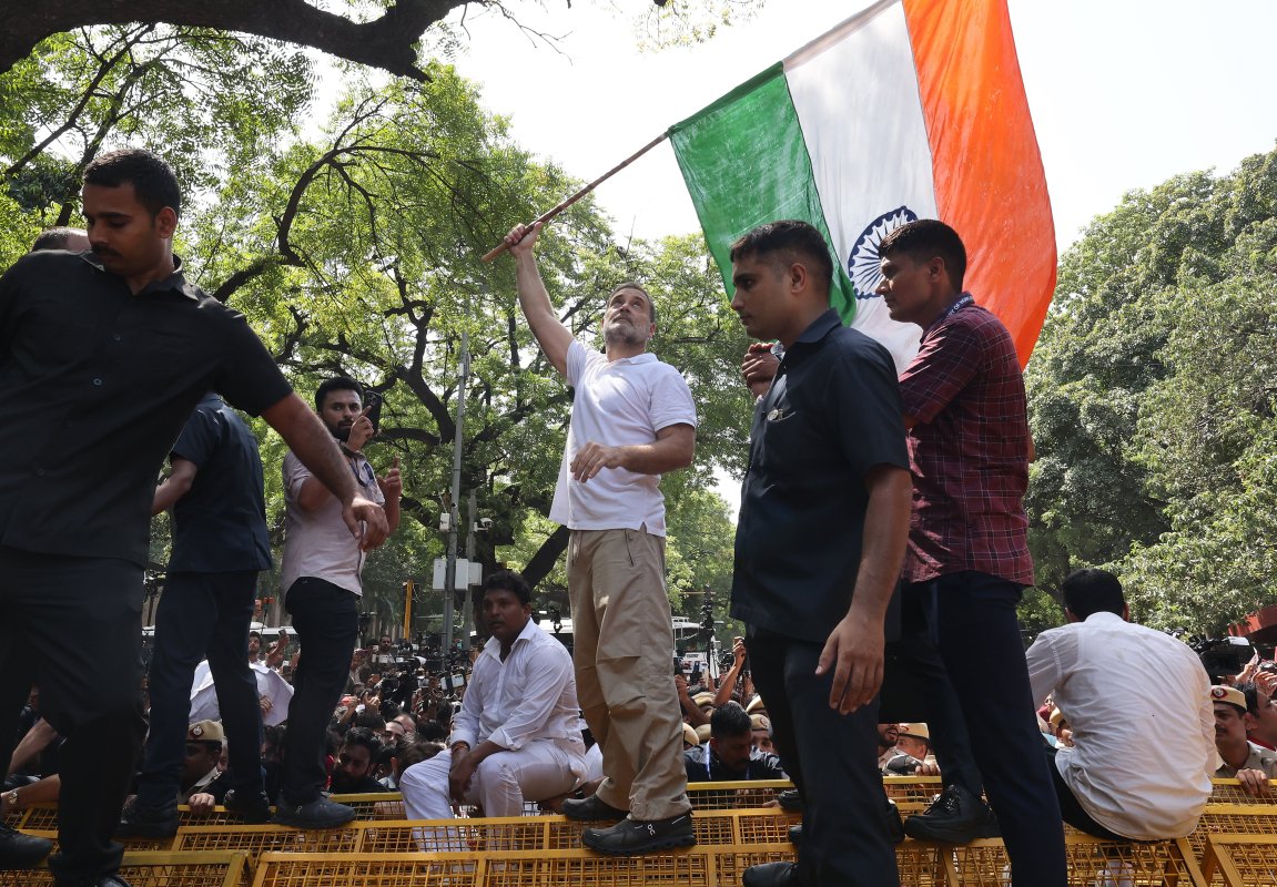La oposición en la India marcha para exigir la dimisión del presidente de la Comisión Electoral nombrado por Modi