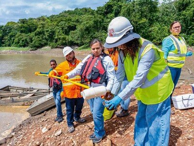 Barrick Pueblo Viejo realiza un monitoreo ambiental