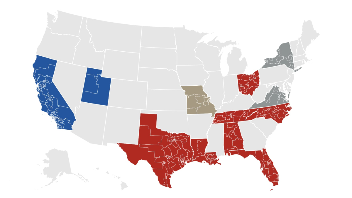 Mismos votantes, distintos resultados: la anatomía del ‘gerrymandering’ en EE UU