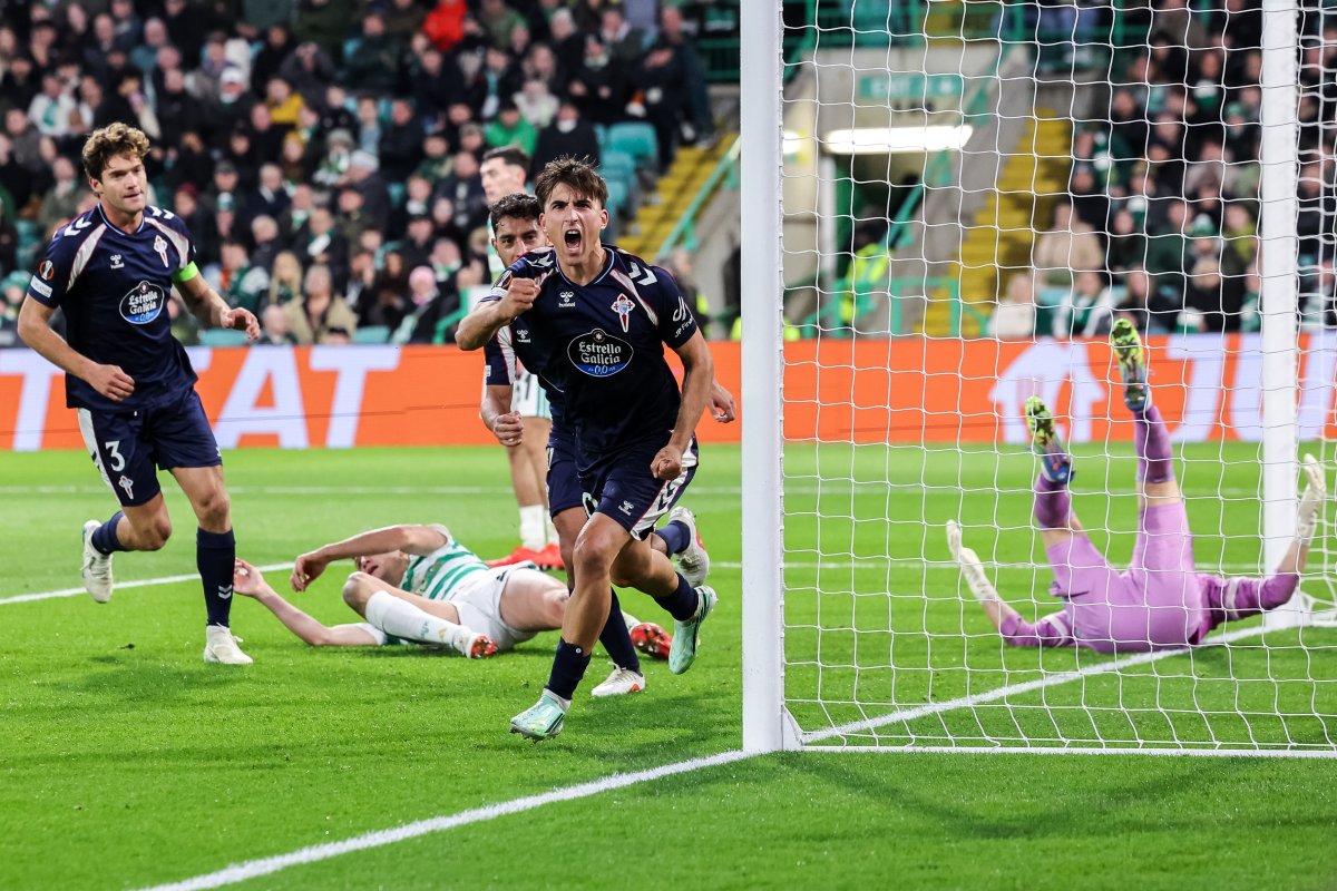 Javi Rodríguez ilumina la remontada del Celta en Glasgow
